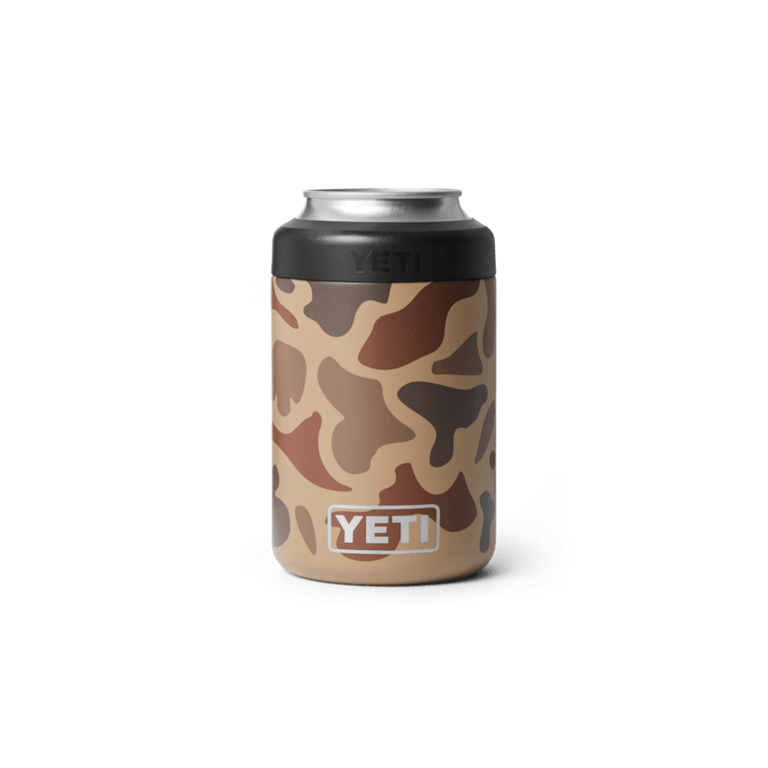 Wetlands Camo 12 oz Colster Can Cooler
