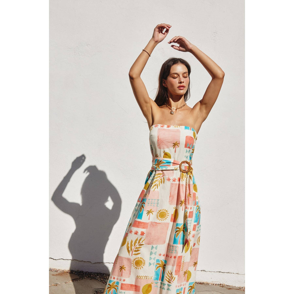 Venice Strapless Maxi Dress