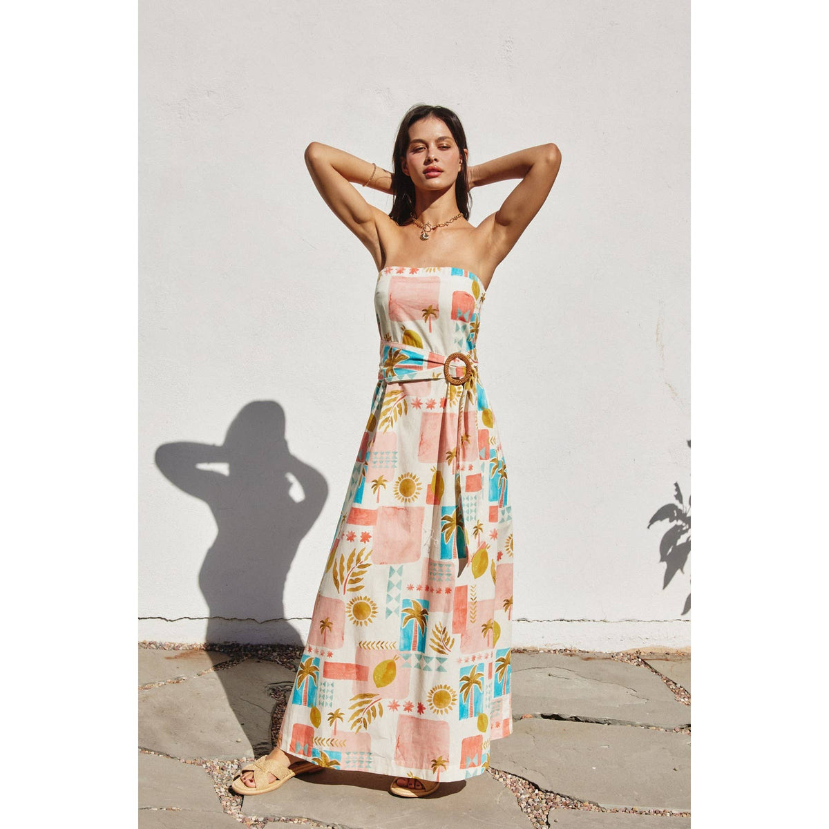 Venice Strapless Maxi Dress