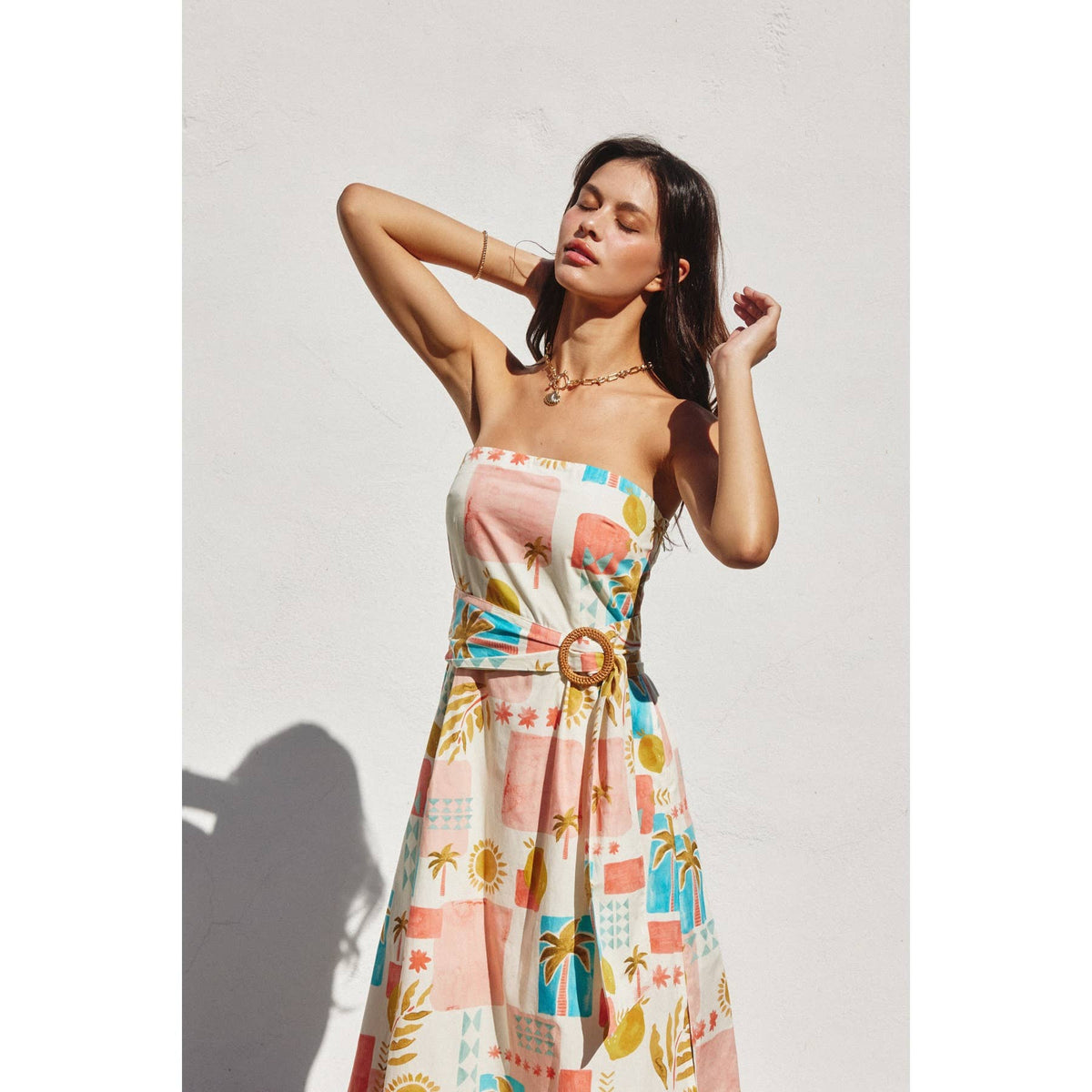 Venice Strapless Maxi Dress