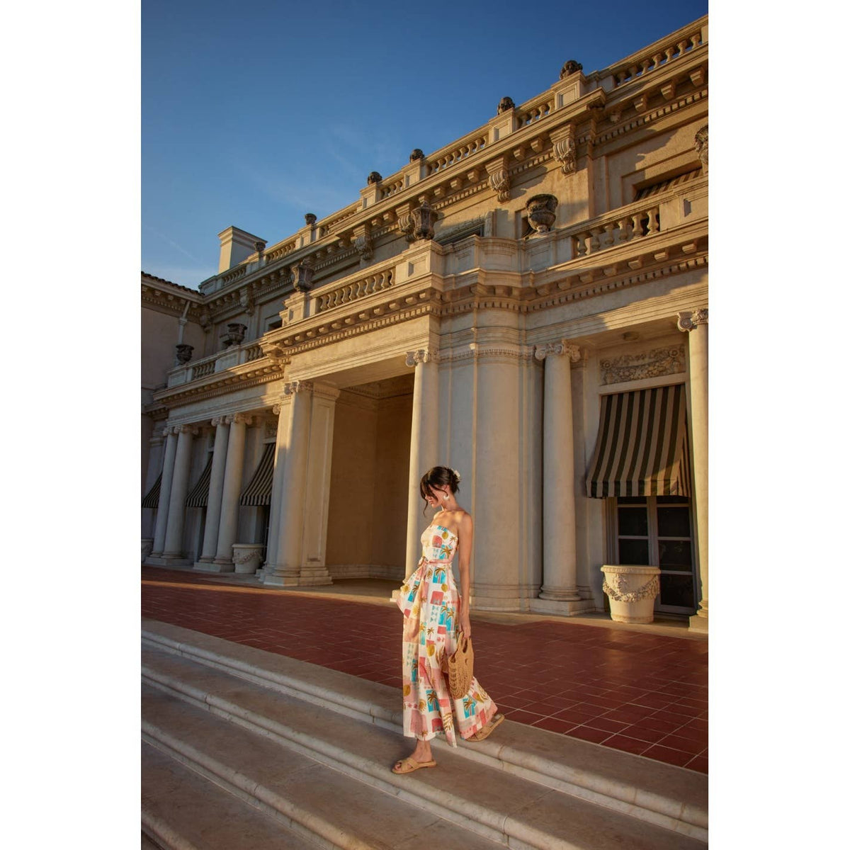 Venice Strapless Maxi Dress