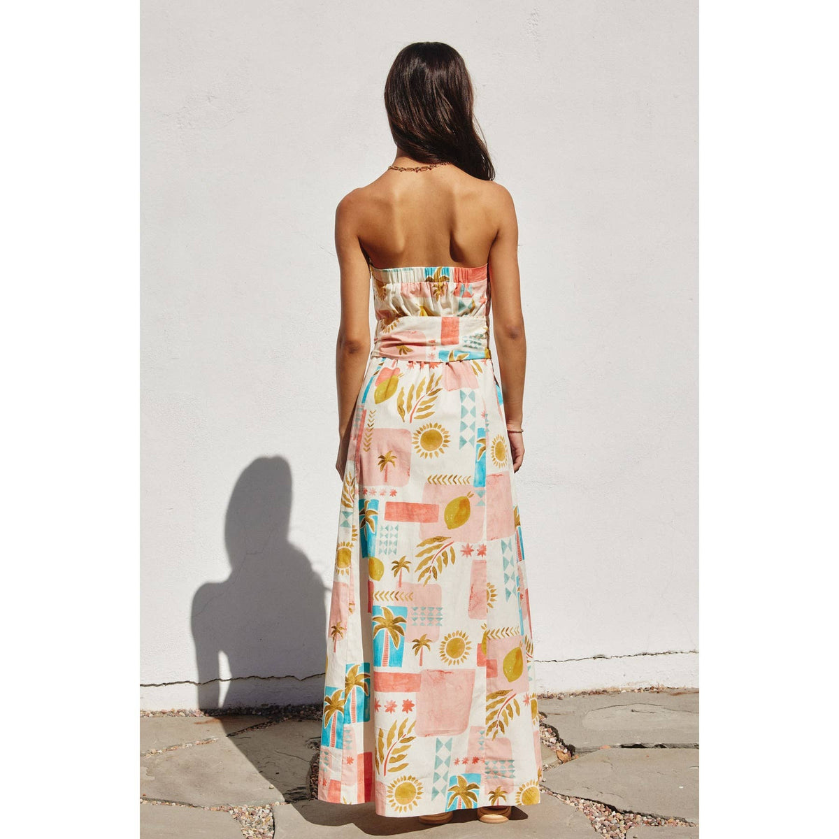 Venice Strapless Maxi Dress