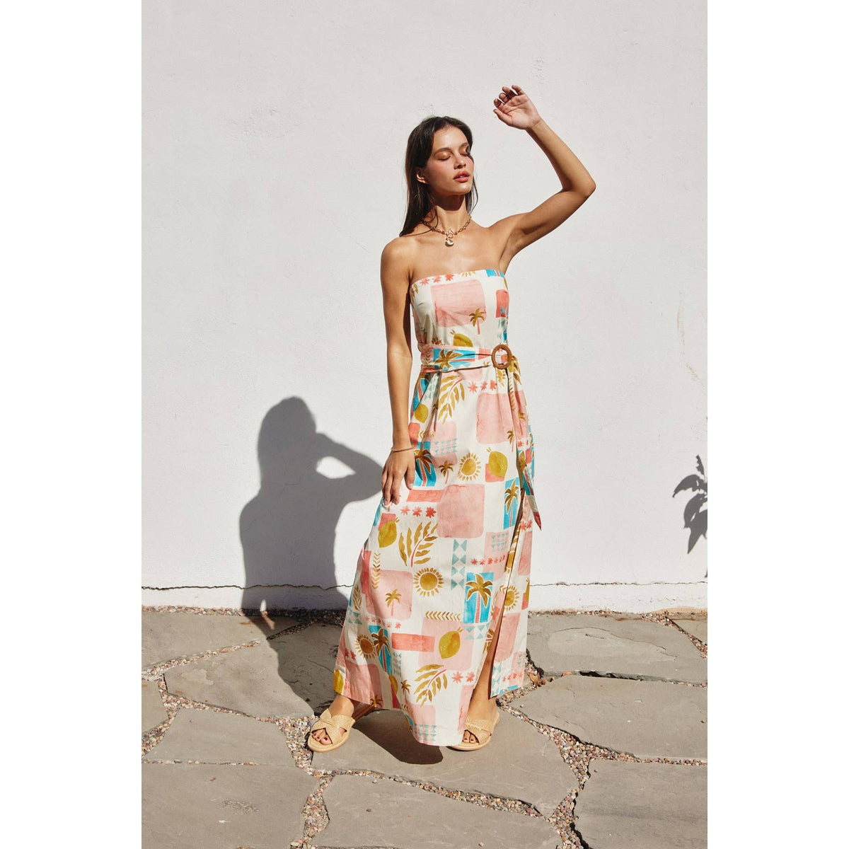 Venice Strapless Maxi Dress