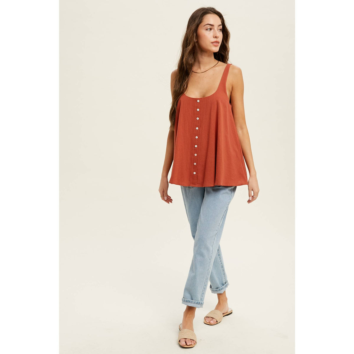 Coastal Breeze Flowy Top