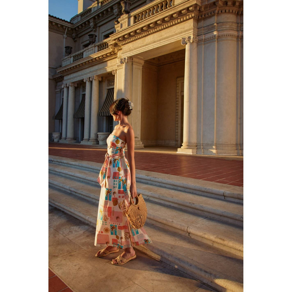 Venice Strapless Maxi Dress