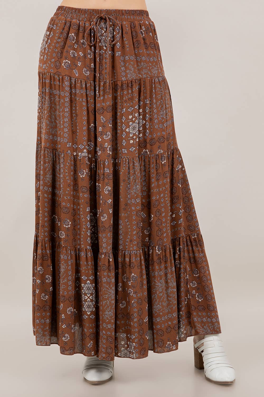Kissimmee Tiered Maxi Skirt