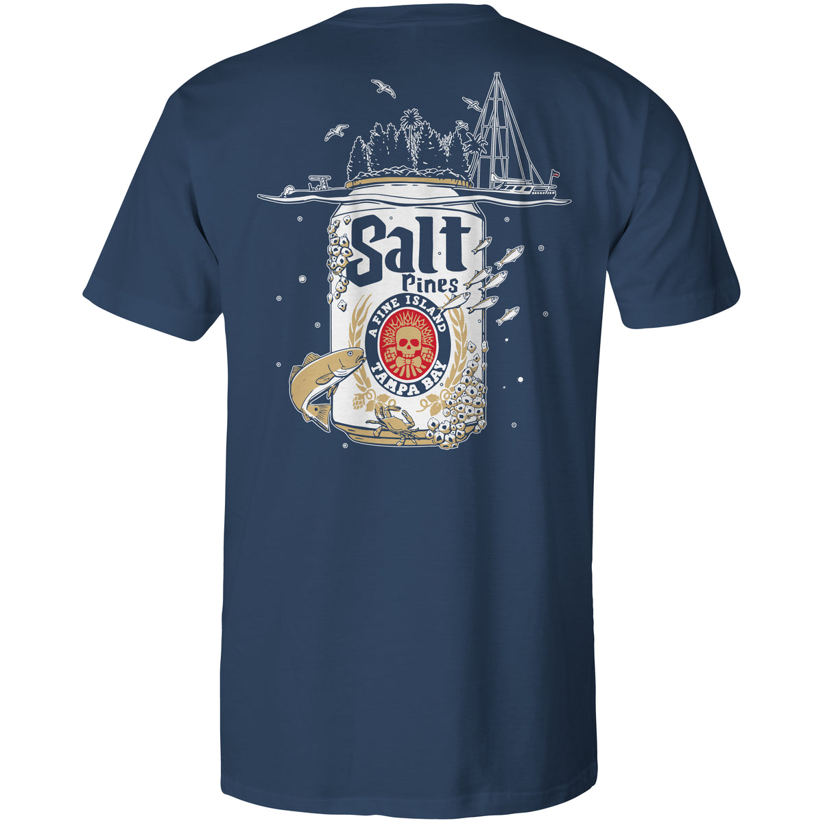 Beer Can Island Tee