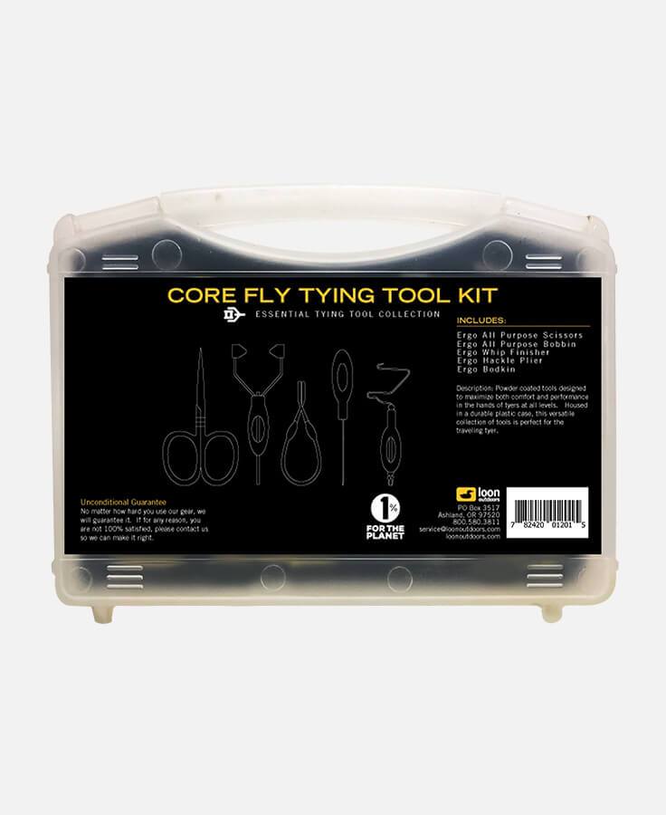 Loon Core Fly Tying Tool Kit Back