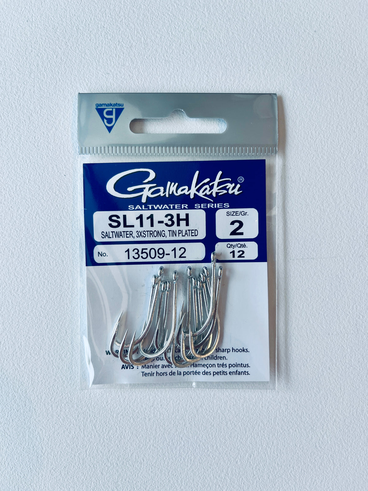 Gamakatsu SL11-3H Hooks Size 2