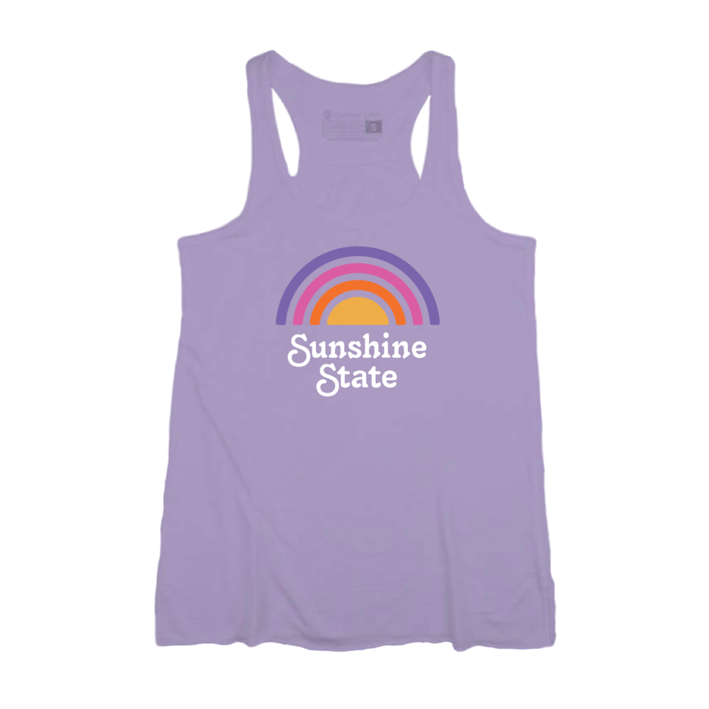 Rainbow Flowy Tank