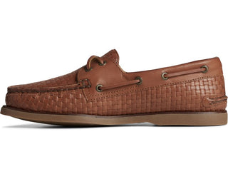 Gold Cup Woven Boat Shoe
