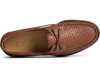 Gold Cup Woven Boat Shoe