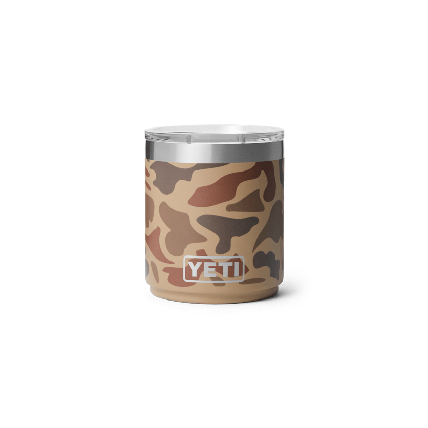Wetlands Camo Rambler 10 oz Stackable Lowball