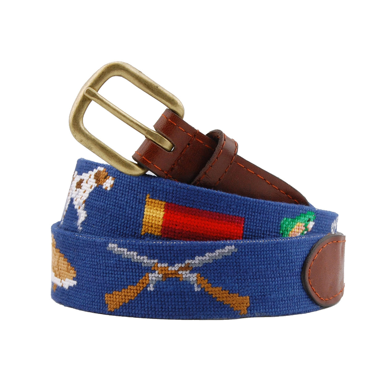 Southern Sportsman Needlepoint Belt
