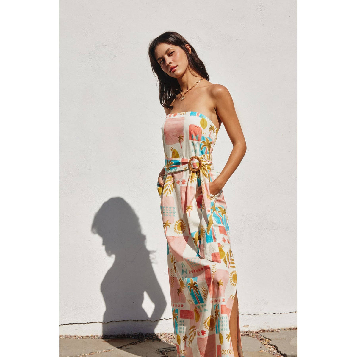 Venice Strapless Maxi Dress