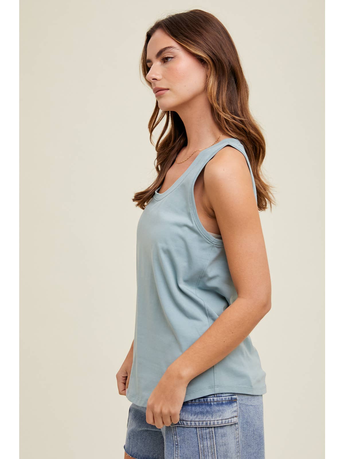 Everyday Scoop Neck Tank