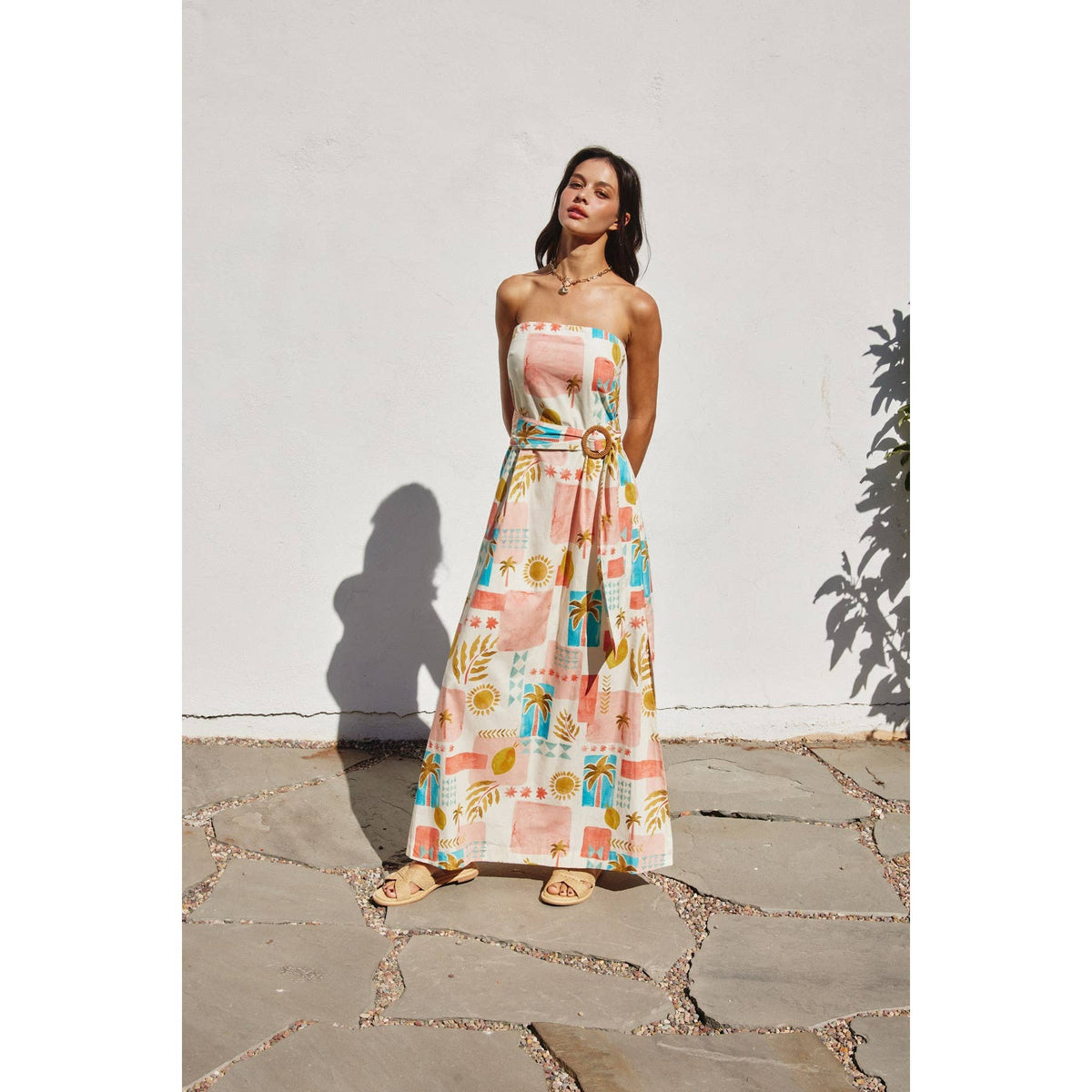 Venice Strapless Maxi Dress