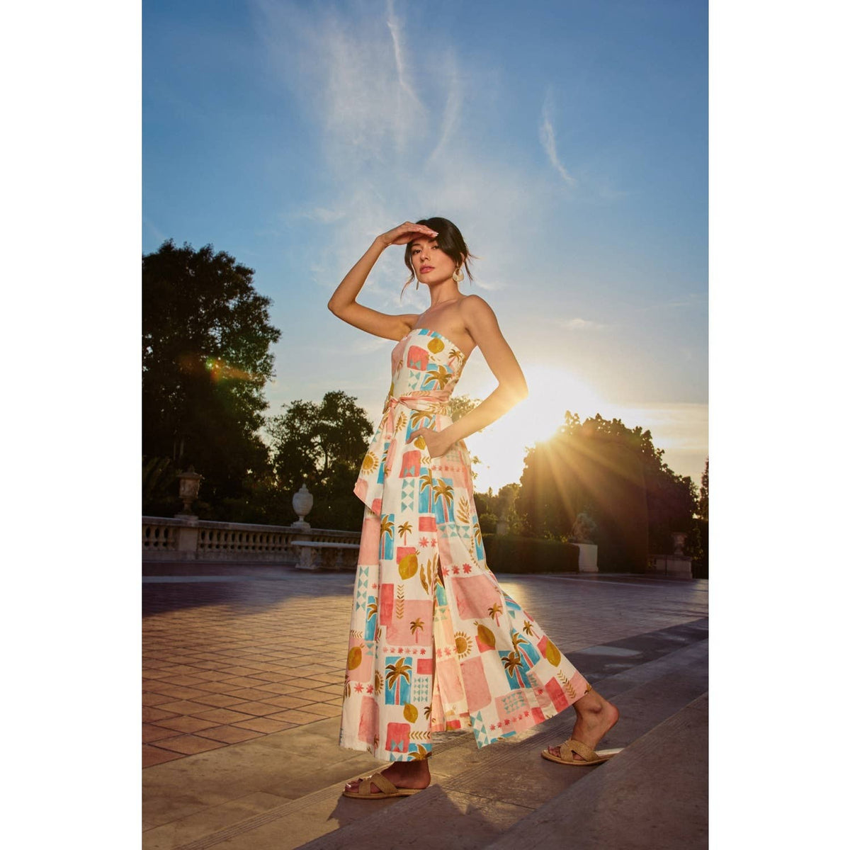 Venice Strapless Maxi Dress