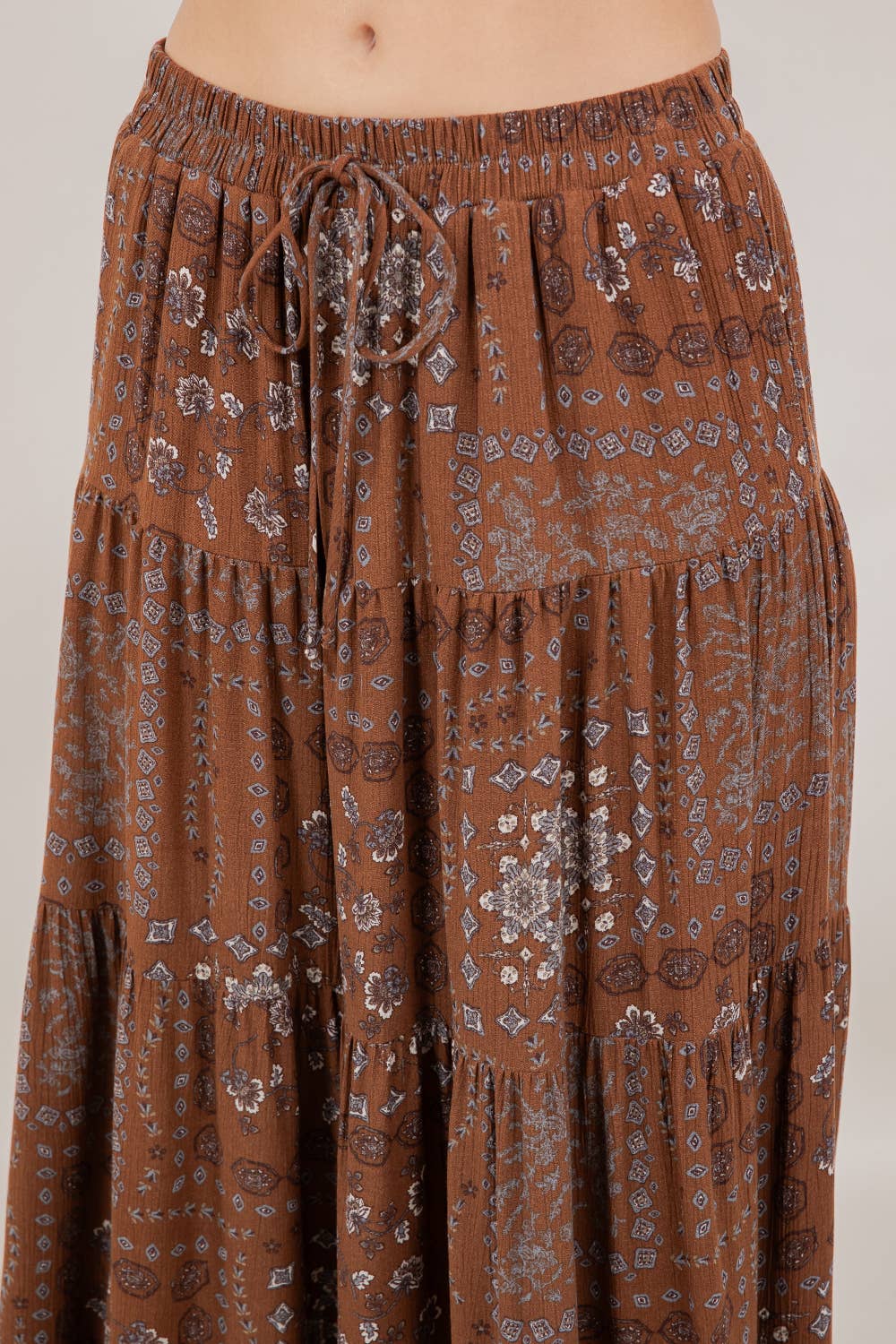 Kissimmee Tiered Maxi Skirt