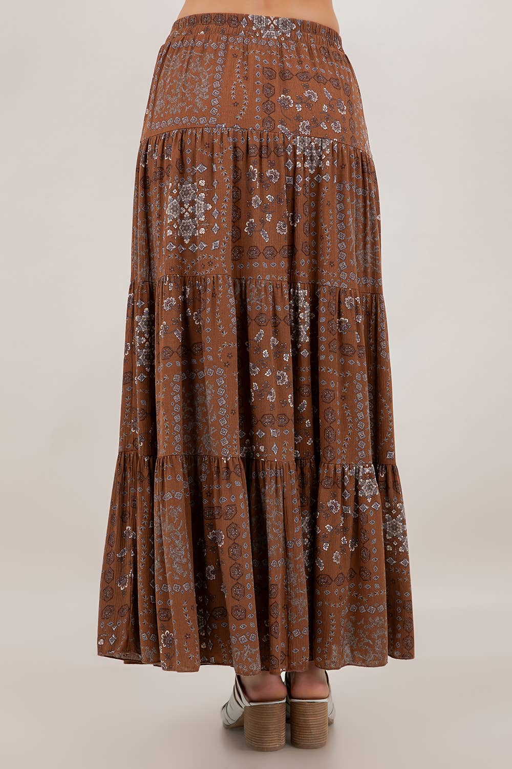 Kissimmee Tiered Maxi Skirt