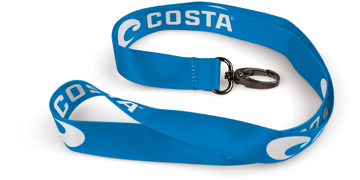 Costa Lanyard Blue/White